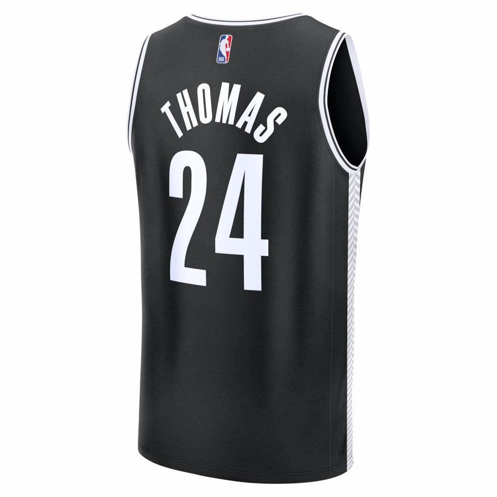 Cam Thomas Brooklyn Nets Fast Break Replica Jersey - Black - Icon Edition outlet