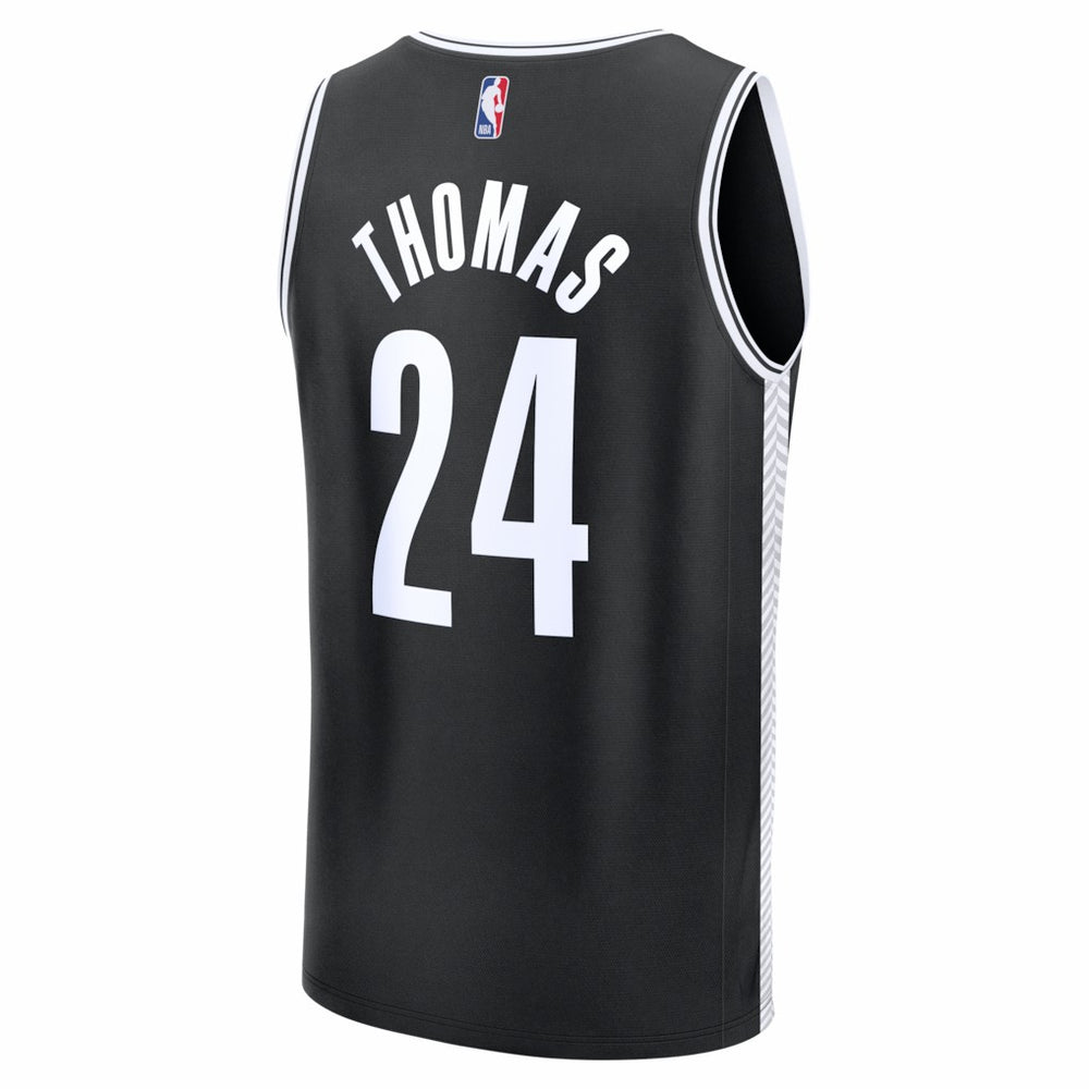Cam Thomas Brooklyn Nets Fast Break Replica Jersey - Black - Icon Edition outlet