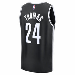 Cam Thomas Brooklyn Nets Fast Break Replica Jersey - Black - Icon Edition outlet