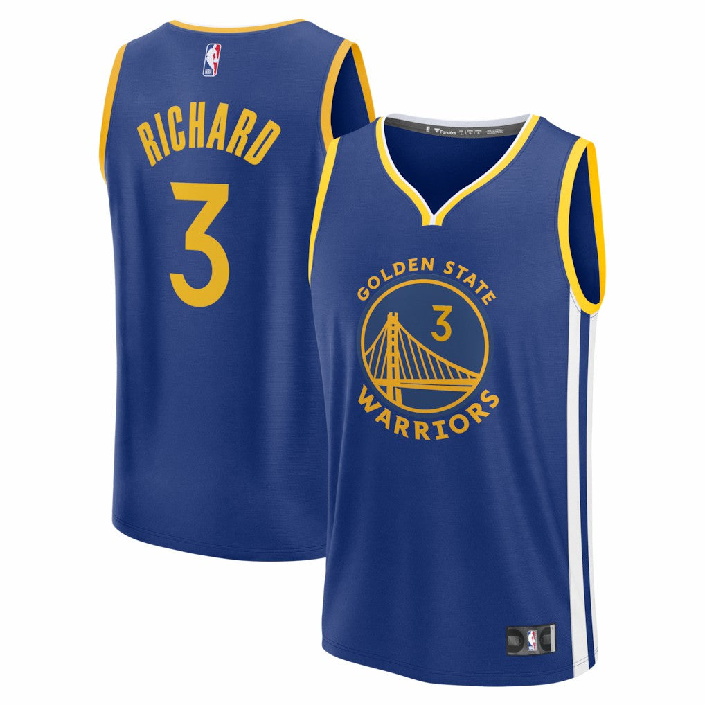 Will Richard Golden State Warriors Fast Break Replica Jersey sale - Blue sale - Icon Edition for sale