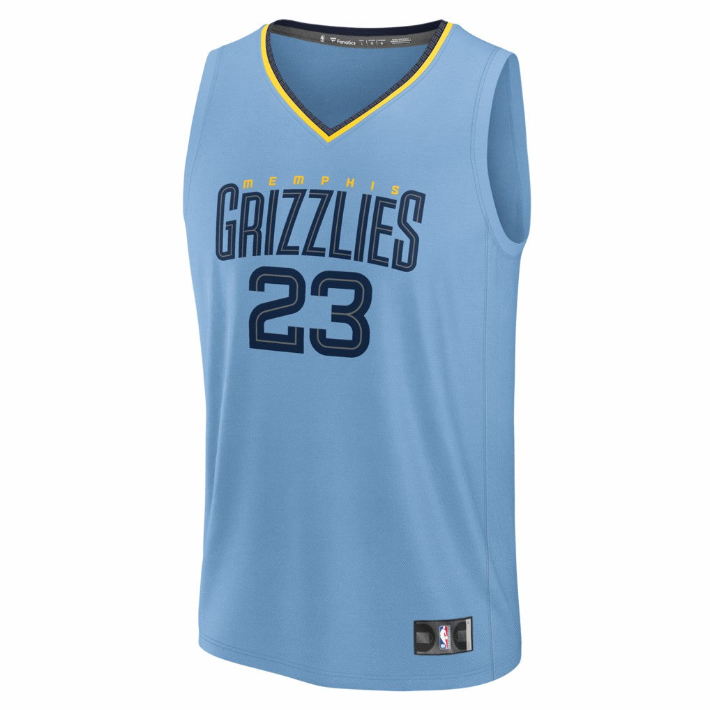 Cedric Coward Memphis Grizzlies Fast Break Replica Player Jersey - Statement Edition - Light Blue outlet