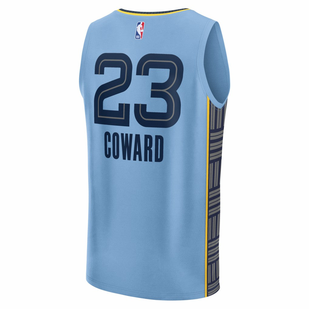 Cedric Coward Memphis Grizzlies Fast Break Replica Player Jersey - Statement Edition - Light Blue outlet