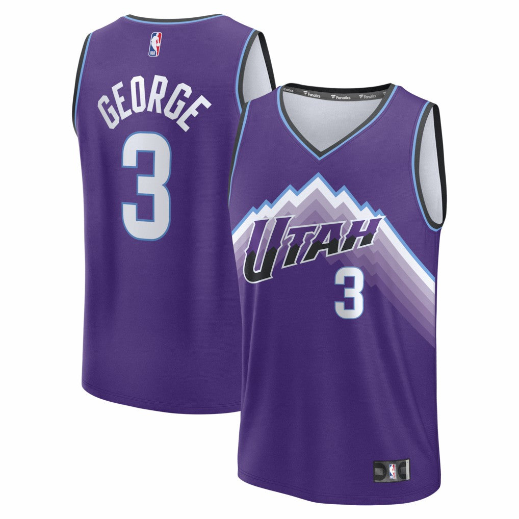 Keyonte George Utah Jazz Fast Break Replica Jersey - Purple - Icon Edition discount