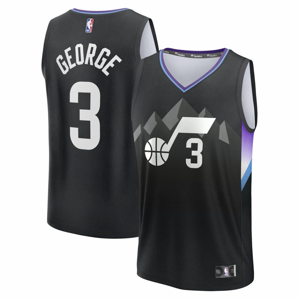 Keyonte George Utah Jazz Fast Break Replica Jersey - Statement Edition - Black outlet