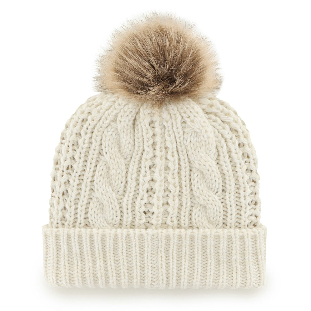 Denver Broncos '47 Women's Meeko Cuffed Knit Hat with Pom - White cheap