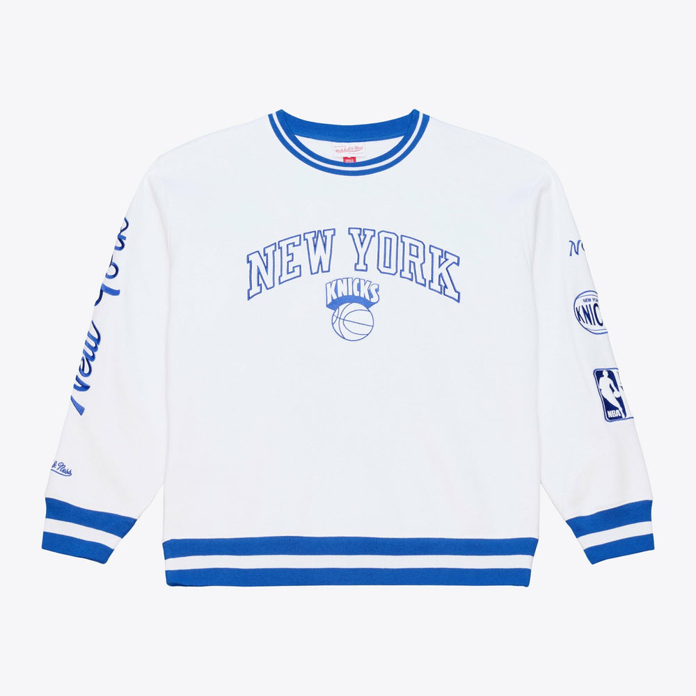 New York Knicks Arctic Fleece Sweatshirt - White outlet