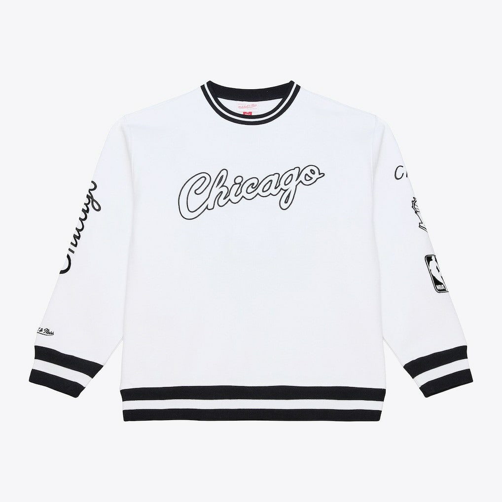 Chicago Bulls Hardwood Classics Arctic Fleece Sweatshirt - White shop