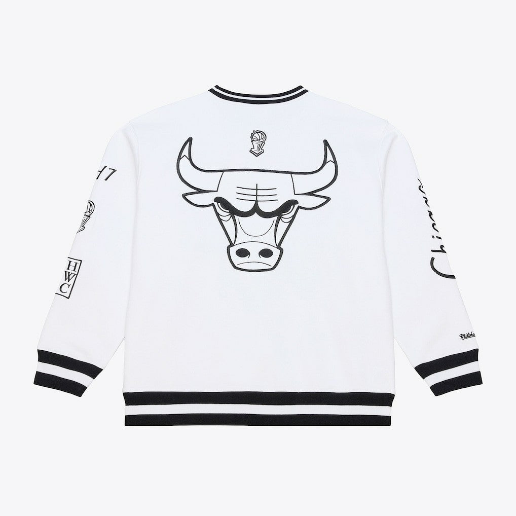 Chicago Bulls Hardwood Classics Arctic Fleece Sweatshirt - White shop