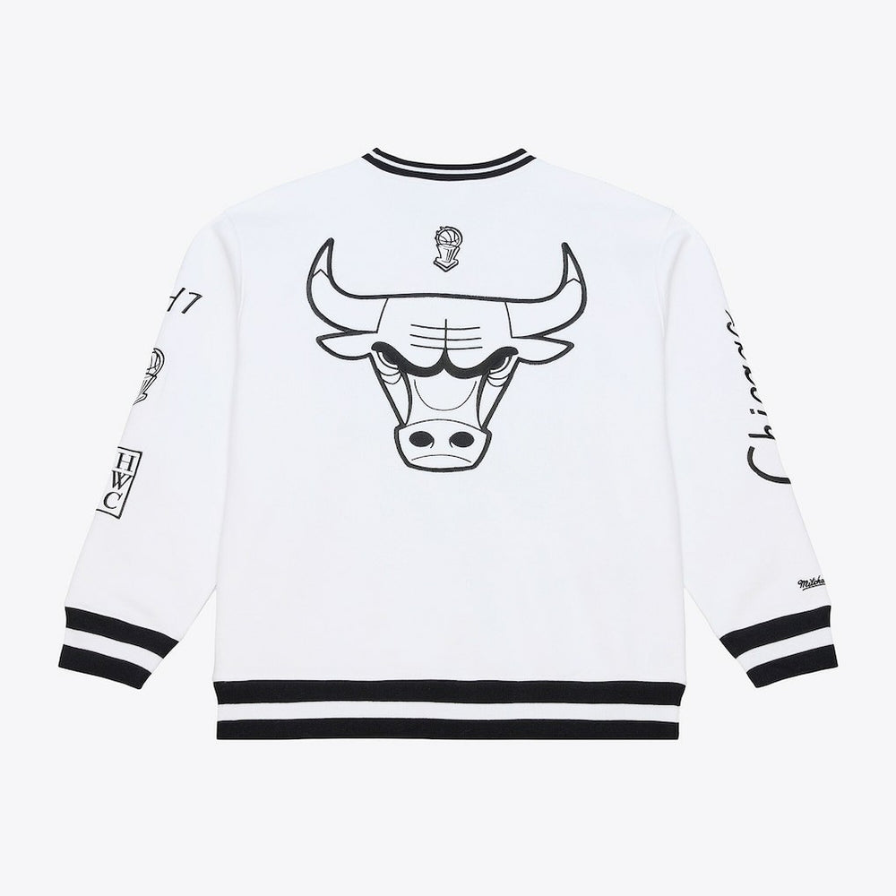 Chicago Bulls Hardwood Classics Arctic Fleece Sweatshirt - White shop