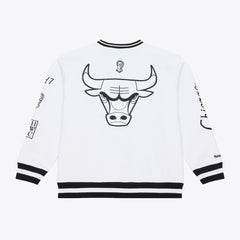 Chicago Bulls Hardwood Classics Arctic Fleece Sweatshirt - White shop
