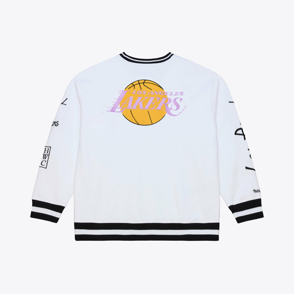 Los Angeles Lakers Arctic Fleece Sweatshirt - White cheap
