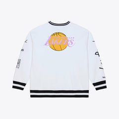 Los Angeles Lakers Arctic Fleece Sweatshirt - White cheap