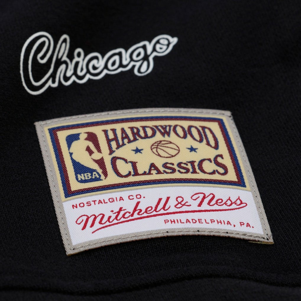 Chicago Bulls Women's Hardwood Classics Script Lightweight Sweatshirt - Black discount