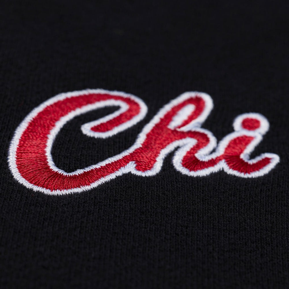 Chicago Bulls Women's Hardwood Classics Script Lightweight Sweatshirt - Black discount