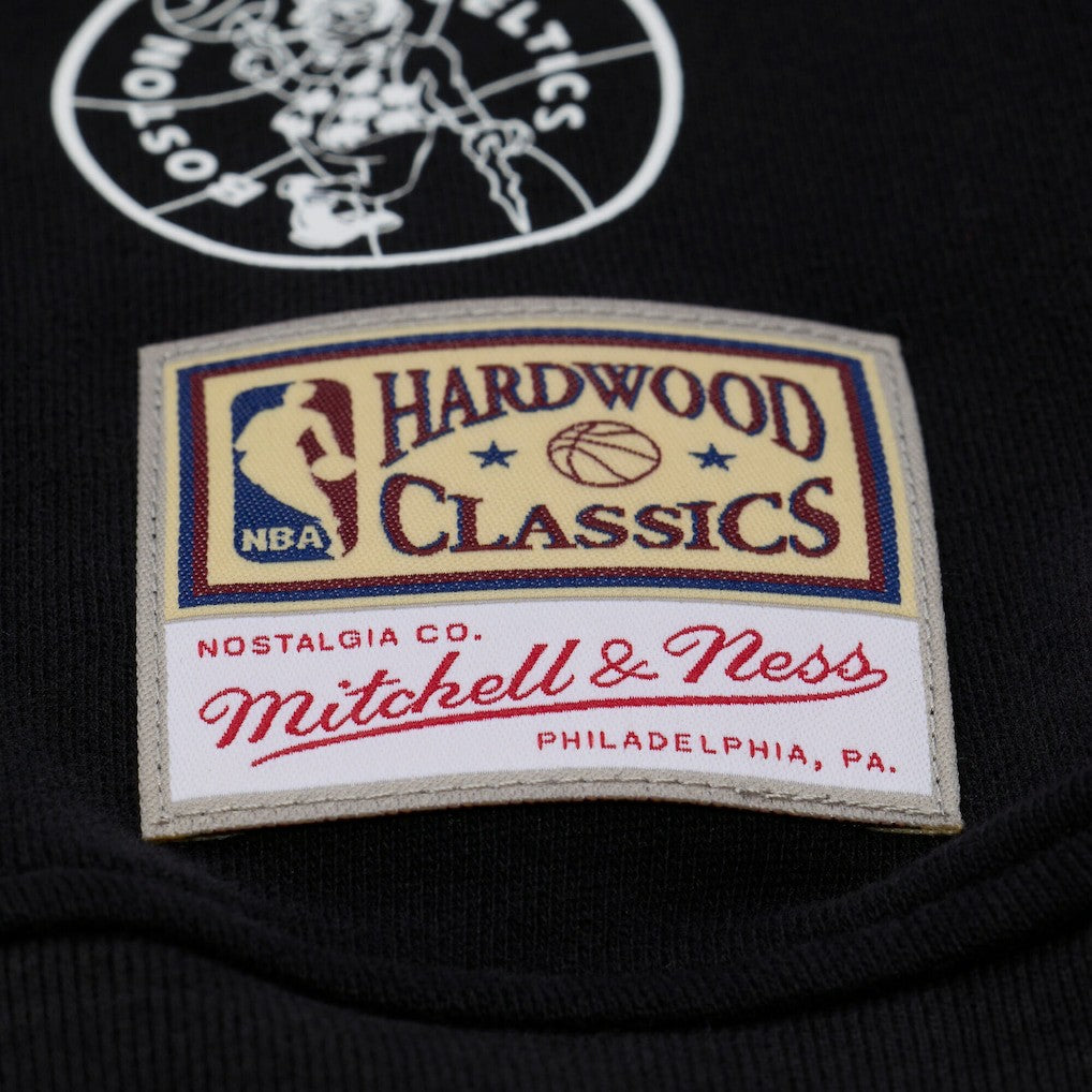 Boston Celtics Women's Hardwood Classics Script Lightweight Sweatshirt - Black online