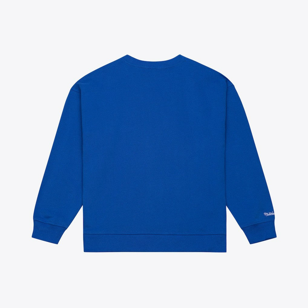 Golden State Warriors Women's Hardwood Classics Script Lightweight Sweatshirt sale - Royal on sale