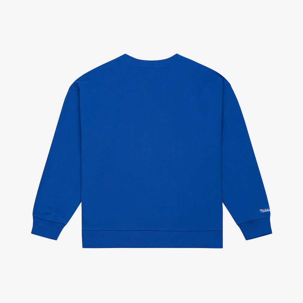Golden State Warriors Women's Hardwood Classics Script Lightweight Sweatshirt sale - Royal on sale