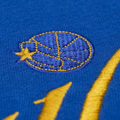 Golden State Warriors Women's Hardwood Classics Script Lightweight Sweatshirt sale - Royal on sale