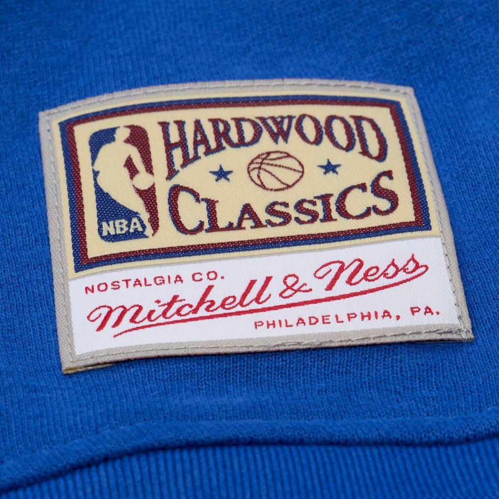 Golden State Warriors Women's Hardwood Classics Script Lightweight Sweatshirt sale - Royal on sale