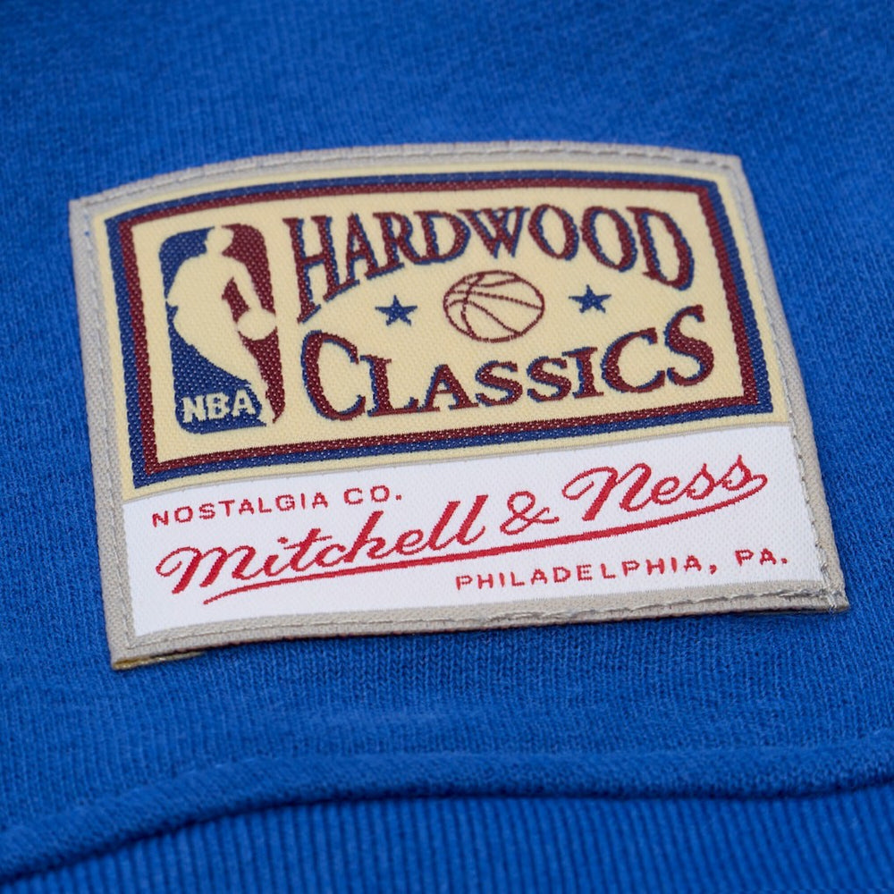 Golden State Warriors Women's Hardwood Classics Script Lightweight Sweatshirt sale - Royal on sale