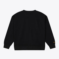 Los Angeles Lakers Women's Hardwood Classics Script Lightweight Sweatshirt - Black for sale