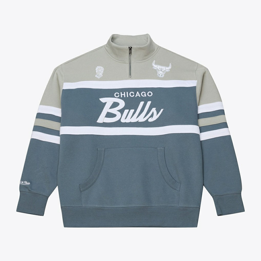 Chicago Bulls Thunderstorm Head Coach Quarter-Zip Jacket - Blue cheap