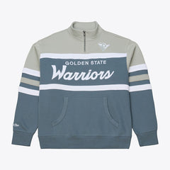 Golden State Warriors Thunderstorm Head Coach Quarter-Zip Jacket sale - Blue discount