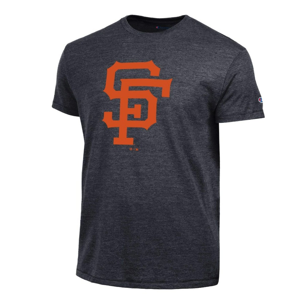 San Francisco Giants Champion Cooperstown Logo Tri-Blend T-Shirt Black