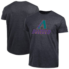 Arizona Diamondbacks Champion Cooperstown Logo Tri-Blend T-Shirt Black