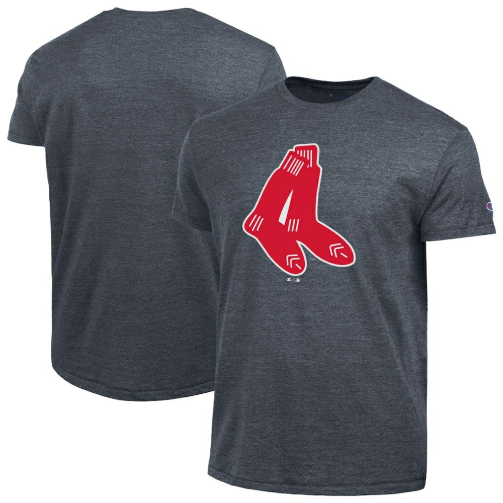 Boston Red Sox Champion Cooperstown Logo Tri-Blend T-Shirt Navy