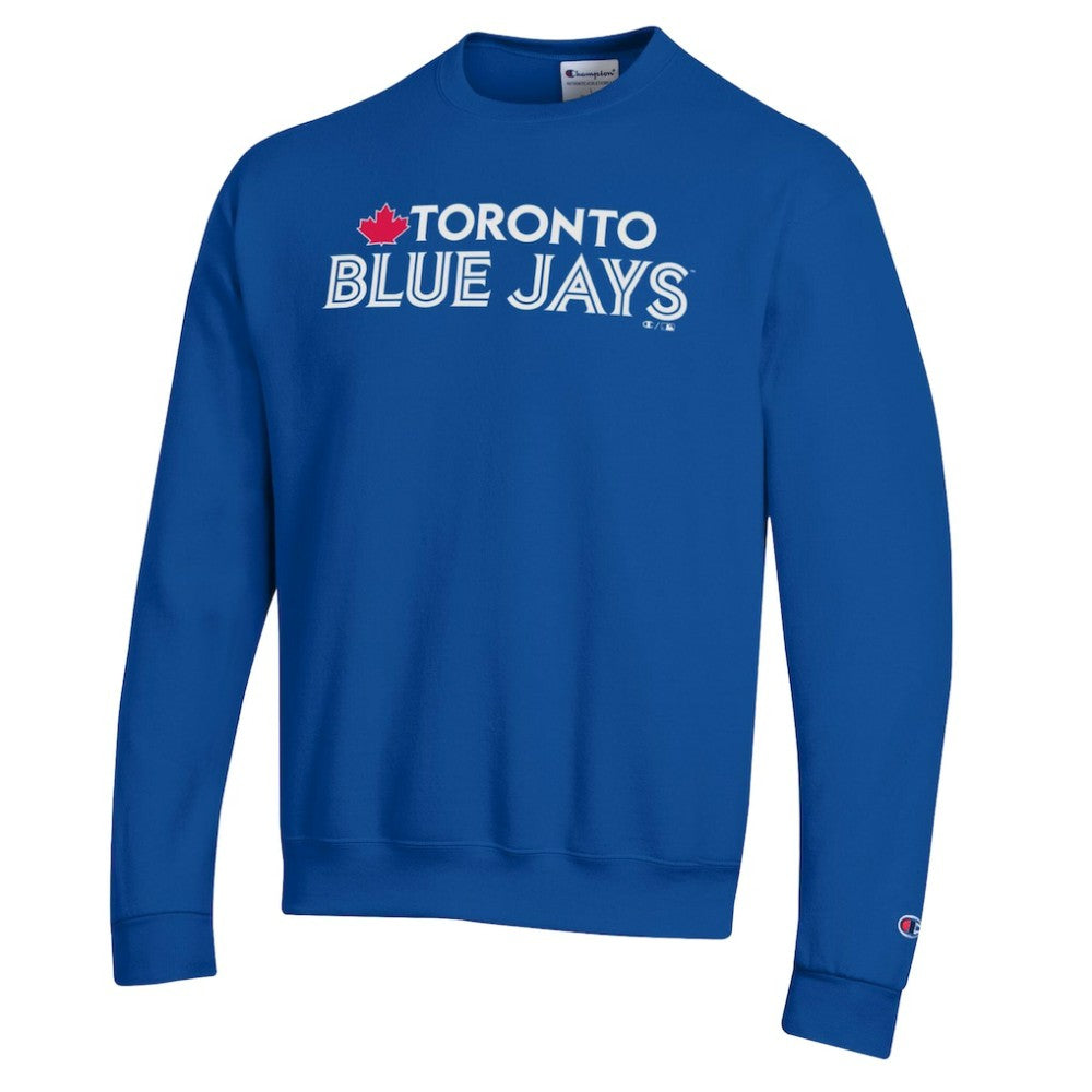 Toronto Blue Jays Champion Powerblend Wordmark Sweatshirt Royal