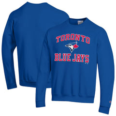 Toronto Blue Jays Champion Heart & Soul Powerblend Sweatshirt Royal