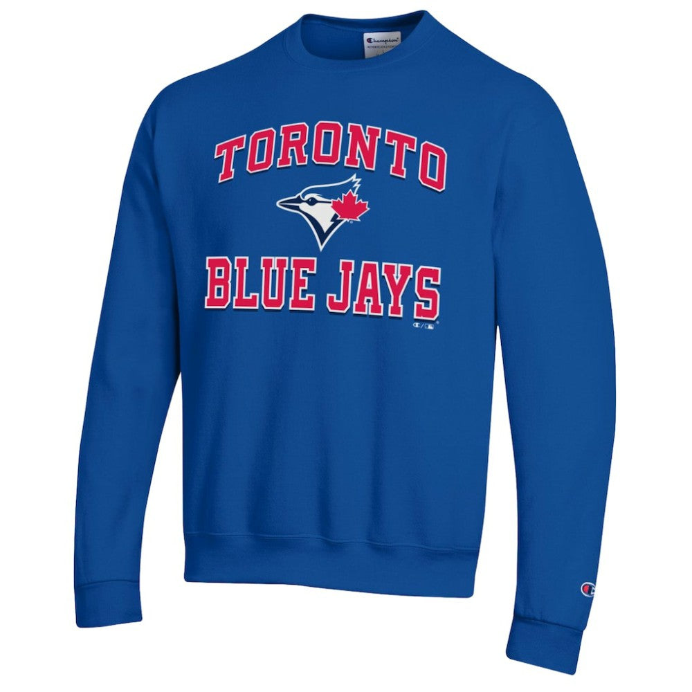 Toronto Blue Jays Champion Heart & Soul Powerblend Sweatshirt Royal