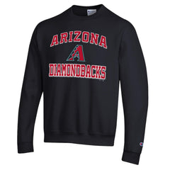 Arizona Diamondbacks Champion Heart & Soul Powerblend Sweatshirt Black