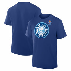 Tampa Bay Lightning 2026 NHL Stadium Series Secondary Logo T-Shirt - Blue T-shirts