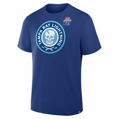 Tampa Bay Lightning 2026 NHL Stadium Series Secondary Logo T-Shirt - Blue T-shirts