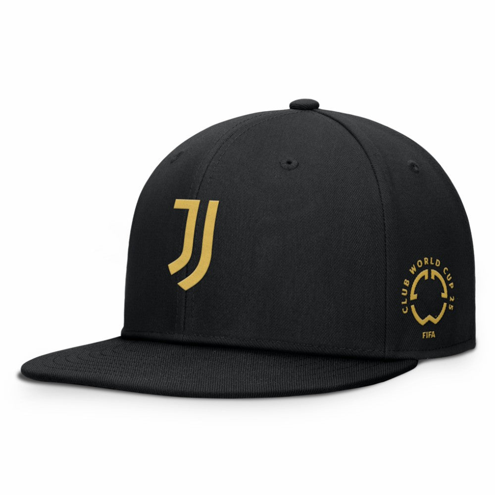 Juventus 2025 Club World Cup Core Snapback Hat - Black on sale