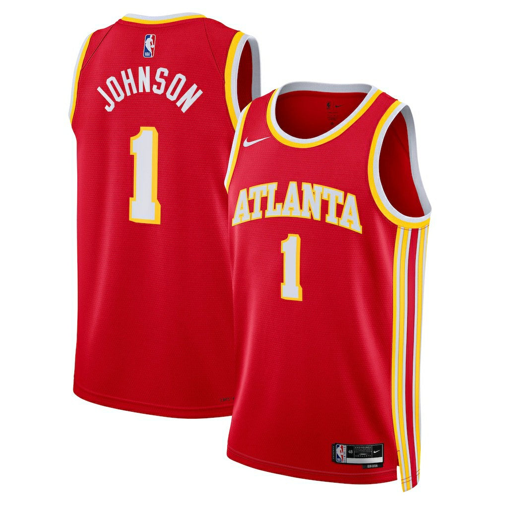 Jalen Johnson Atlanta Hawks Unisex Swingman Jersey - Icon Edition - Red discount