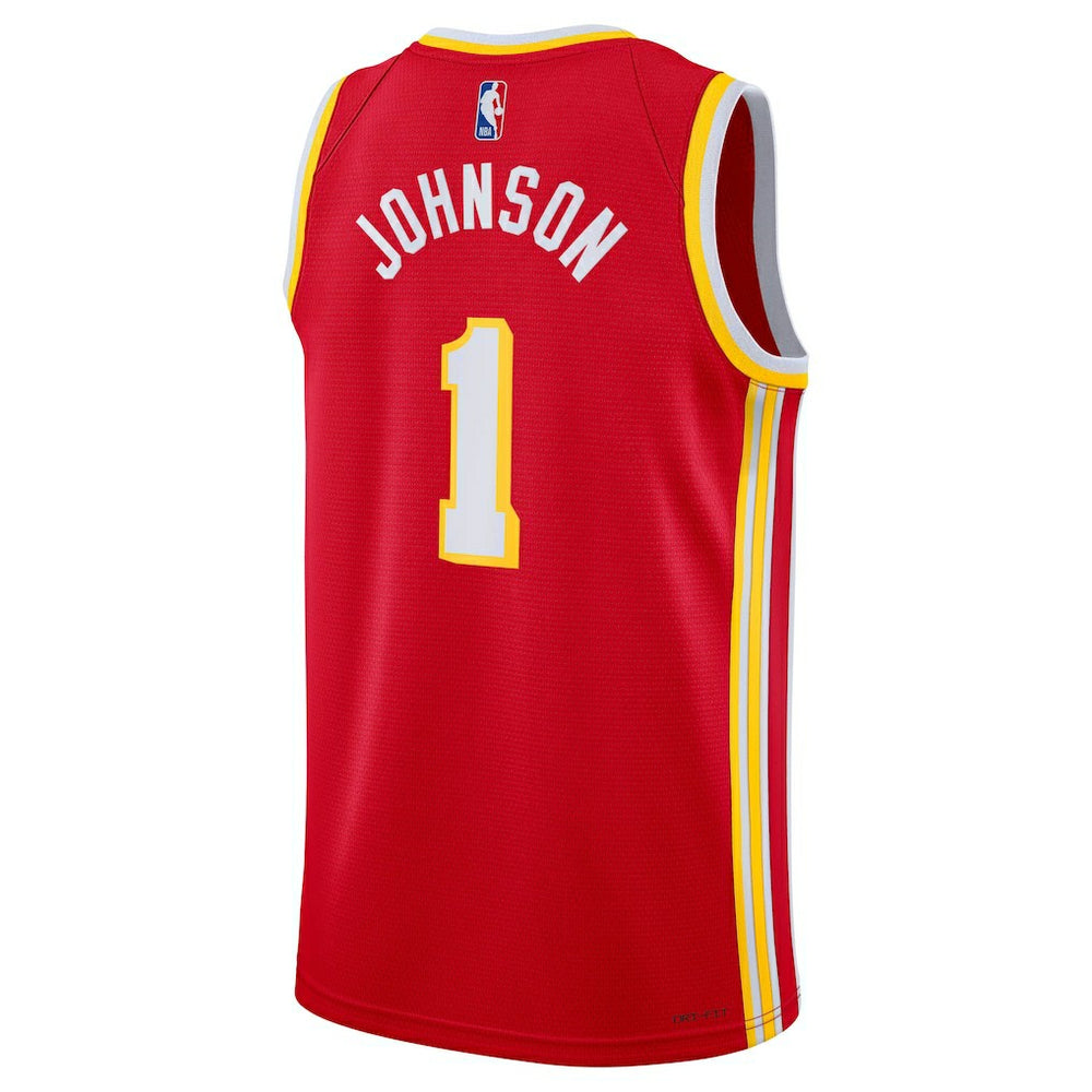 Jalen Johnson Atlanta Hawks Unisex Swingman Jersey - Icon Edition - Red discount