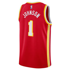 Jalen Johnson Atlanta Hawks Unisex Swingman Jersey - Icon Edition - Red discount