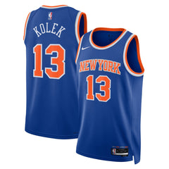 Tyler Kolek New York Knicks Unisex Swingman Jersey - Icon Edition - Blue discount