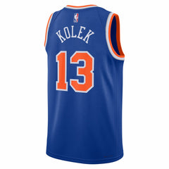 Tyler Kolek New York Knicks Unisex Swingman Jersey - Icon Edition - Blue discount