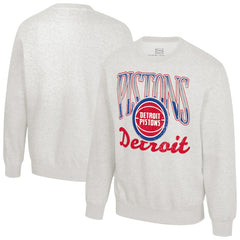 Detroit Pistons Stadium Essentials Unisex Sky High Fleece Sweatshirt sale - Oatmeal shop