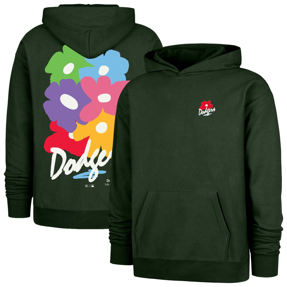 Los Angeles Dodgers Gallery Foundation Hoodie Dark Green