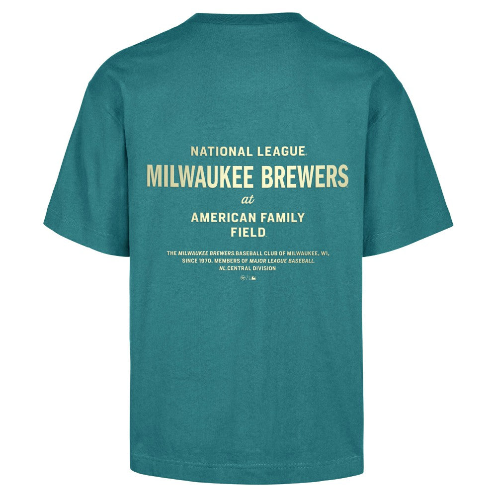 Milwaukee Brewers Leon Foundation T-Shirt Hunter Green