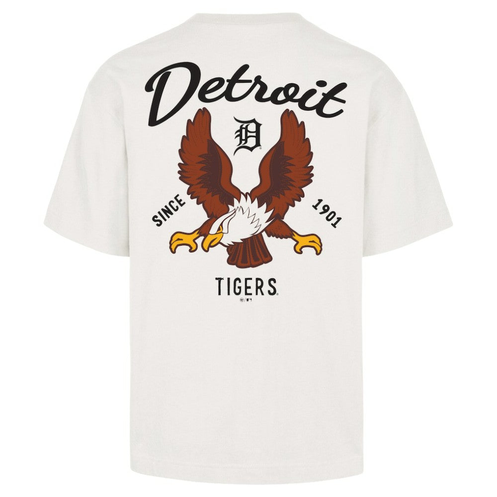 Detroit Tigers Souvenir Eagle Foundation T-Shirt Cream