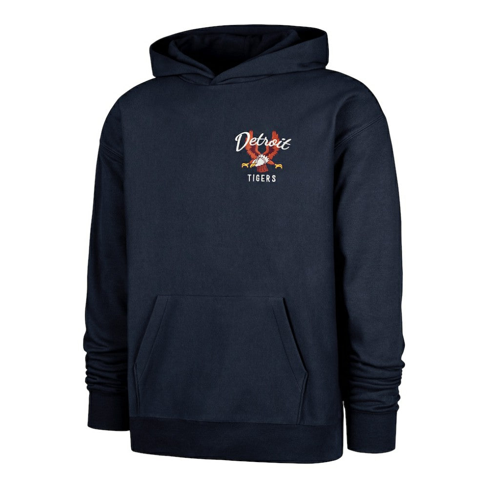 Detroit Tigers Souvenir Laurels Foundation Hoodie Navy