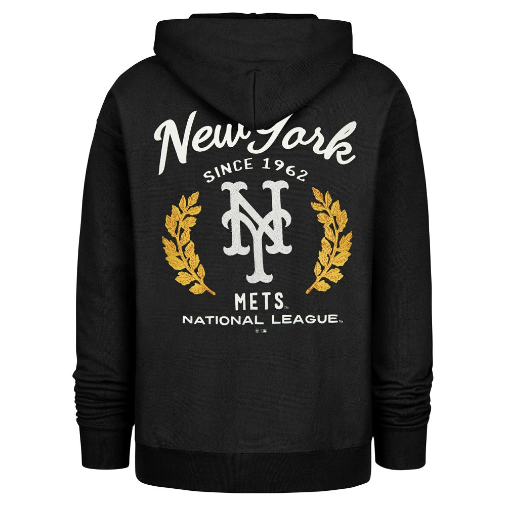 New York Mets Souvenir Laurels Foundation Hoodie Black