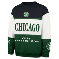 Chicago Cubs Tee Up Maximalist Fleece Sweatshirt Green