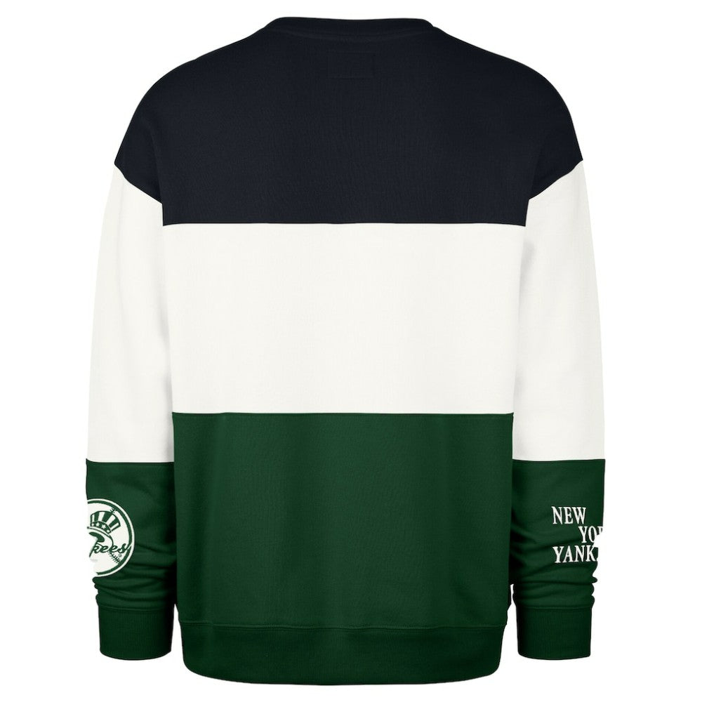New York Yankees Tee Up Maximalist Fleece Sweatshirt Green